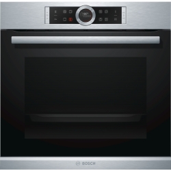 Духовой шкаф Электрический Bosch HBG672BS1F нержавеющая сталь/черный