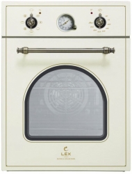Духовой шкаф Электрический Lex EDM 4573 С IV LIGHT стекло слоновая кость