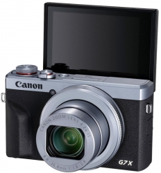 Фотоаппарат Canon PowerShot G7 X MARKIII серебристый/черный 20.1Mpix Zoom4.2x 3 4K SDXC/SD/SDHC CMOS IS opt 5minF rotLCD TouLCD VF 4.4fr/s RAW 60fr/s HDMI/WiFi/NB-13L