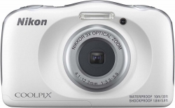 Фотоаппарат Nikon CoolPix W150 белый 13.2Mpix Zoom3x 2.7 1080p 21Mb SDXC CMOS 1x3.1 5minF HDMI/KPr/DPr/WPr/FPr/WiFi/EN-EL19