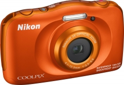 Фотоаппарат Nikon CoolPix W150 оранжевый 13.2Mpix Zoom3x 2.7 1080p 21Mb SDXC CMOS 1x3.1 5minF HDMI/KPr/DPr/WPr/FPr/WiFi/EN-EL19