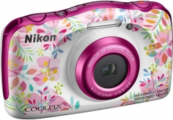 Фотоаппарат Nikon CoolPix W150 цветы 13.2Mpix Zoom3x 2.7 1080p 21Mb SDXC/SD/SDHC CMOS 1x3.1 5minF HDMI/KPr/DPr/WPr/FPr/WiFi/EN-EL19