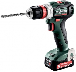 Дрель-шуруповерт Metabo PowerMaxx BS 12 BL Q аккум. патрон:быстрозажимной (кейс в комплекте)