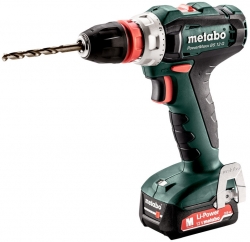 Дрель-шуруповерт Metabo PowerMaxx BS 12 Q аккум. патрон:быстрозажимной (кейс в комплекте)
