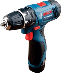 Дрель-шуруповерт ударная Bosch GSB -120 аккум. патрон:быстрозажимной (кейс в комплекте)