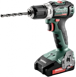 Дрель-шуруповерт Metabo BS 18 L BL аккум. патрон:быстрозажимной (кейс в комплекте)