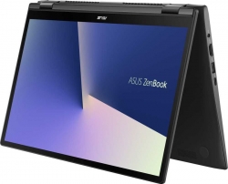 Ультрабук Asus Zenbook UX463FL-AI023T Core i5 10210U/8Gb/SSD512Gb/UMA/14 /IPS/Touch/FHD (1920x1080)/Windows 10/grey/WiFi/BT/Cam/Bag