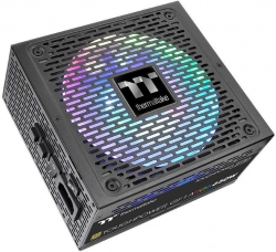 Блок питания Thermaltake ATX 750W Toughpower GF1 ARGB 80+ gold (24+4+4pin) APFC 140mm fan color LED 9xSATA Cab Manag RTL