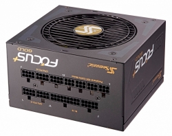 Блок питания Seasonic FOCUS GX-550 80+ gold (24+4+4pin) APFC 120mm fan 6xSATA Cab Manag RTL