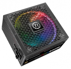 Блок питания Thermaltake ATX 850W Toughpower Grand RGB Sync 80+ gold (24+4+4pin) APFC 140mm fan color LED 12xSATA Cab Manag RTL