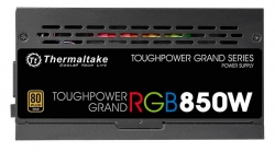Блок питания Thermaltake ATX 850W Toughpower Grand RGB Sync 80+ gold (24+4+4pin) APFC 140mm fan color LED 12xSATA Cab Manag RTL