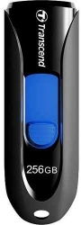 Флеш Диск Transcend 256Gb Jetflash 790 TS256GJF790K черный/синий