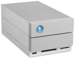 Жесткий диск Lacie Original Thdb3 8Tb STGB8000400 2big Dock (7200rpm) 3.5 серебристый USB 3.0