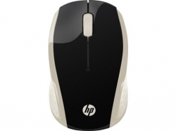 Мышь HP 200 Silk золотистый беспроводная