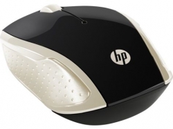 Мышь HP 200 Silk золотистый беспроводная