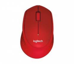 Мышь Logitech M330 Silent Plus красный беспроводная