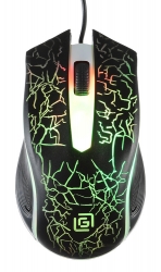 Мышь Oklick 395M SHADOW черный проводная