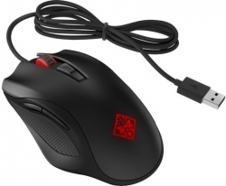Мышь HP Omen 600 черный/красный оптическая проводная