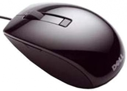 Мышь Dell J664D черный лазерная USB (6but)