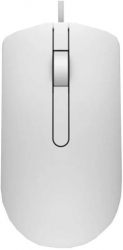 Мышь Dell MS116 белый проводная
