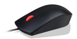 Мышь Lenovo Essential черный проводная