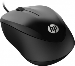 Мышь HP 1000 черный проводная