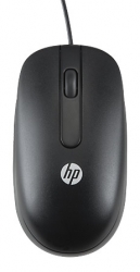Мышь HP QY778AA черный проводная