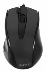 Мышь A4Tech N-500F черный проводная