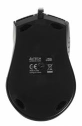 Мышь A4Tech N-500F черный проводная
