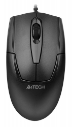 Мышь A4Tech OP-540NU черный проводная