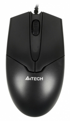 Мышь A4Tech OP-550NU черный проводная