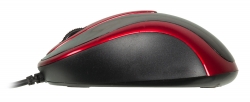 Мышь A4Tech N-360-2 красный/черный проводная