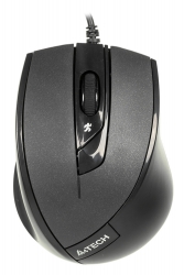 Мышь A4Tech N-600X черный проводная