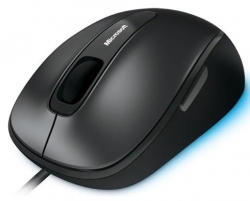 Мышь Microsoft Comfort 4500 серый/черный проводная