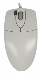 Мышь A4Tech OP-620D белый/синий проводная