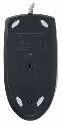 Мышь A4Tech OP-620D белый/синий проводная