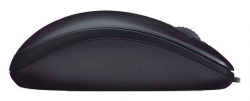Мышь Logitech M100 черный/темно-серый проводная
