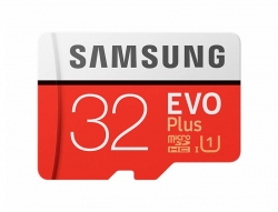 Карта памяти MicroSDHC Samsung 32Gb EVO Plus MB-MC32GA/RU