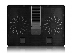 Подставка для ноутбука Deepcool U PAL (U-PAL) 15.6&quot390x280x28мм 26дБ 1xUSB 2x 140ммFAN 765г пластик ABS черный