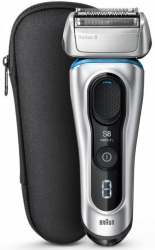 Бритва сетчатая Braun Series 8 8330s серебристый