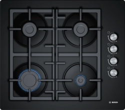 Газовая варочная поверхность Bosch POP6C6O90R черный