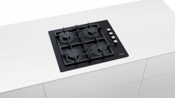 Газовая варочная поверхность Bosch POP6C6O90R черный