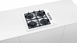 Газовая варочная поверхность Bosch POP6C2O90R белый