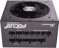 Блок питания Seasonic ATX 750W FOCUS Plus SSR-750PX 80+ platinum (24+4+4pin) APFC 120mm fan 8xSATA Cab Manag RTL