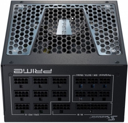 Блок питания Seasonic ATX 1000W PRIME TX-1000 80+ titanium (24+4+4pin) APFC 135mm fan 14xSATA Cab Manag RTL
