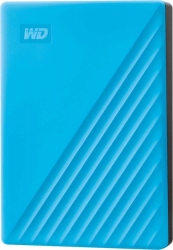 Жесткий диск WD Original USB 3.0 4Tb WDBPKJ0040BBL-WESN My Passport 2.5 голубой
