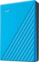 Жесткий диск WD Original USB 3.0 4Tb WDBPKJ0040BBL-WESN My Passport 2.5 голубой