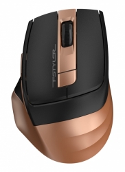 Мышь A4Tech Fstyler FG35 золотистый/черный беспроводная