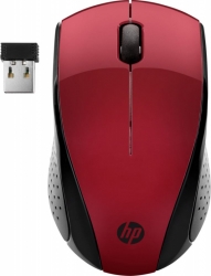 Мышь HP Wireless 220 красный/черный беспроводная