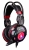 Наушники с микрофоном A4 Bloody G300 черный/красный